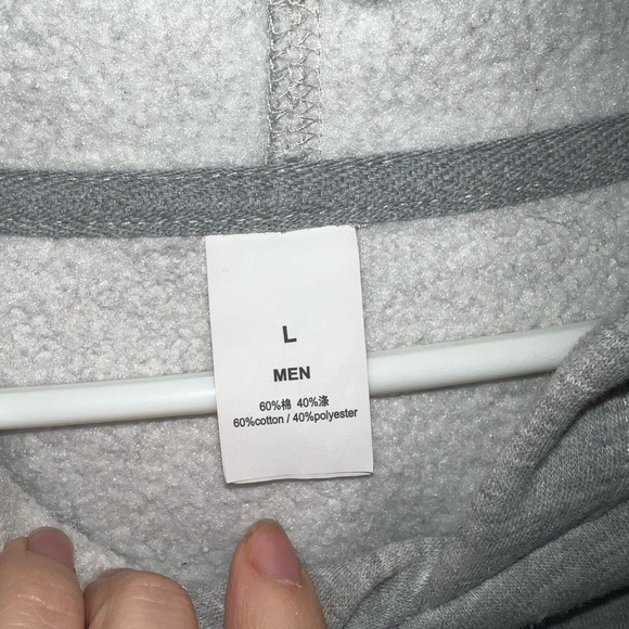 Post Malone Heather grey cropped hoodie - Picture 4 of 4